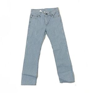 NEW Crewcuts Railroad Pinstripe Jeans Size Slim 10